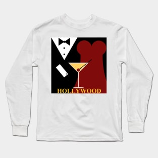 Hollywood drinks Long Sleeve T-Shirt